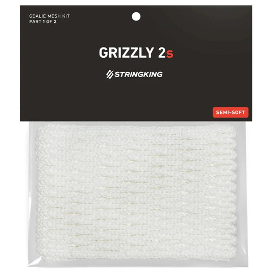 StringKing Grizzly 2s Semi-Soft Lacrosse Goalie Mesh Kit