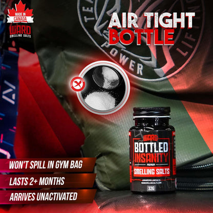 Ward Smelling Salts Bottled Insanity Smelling Salts for Athletes