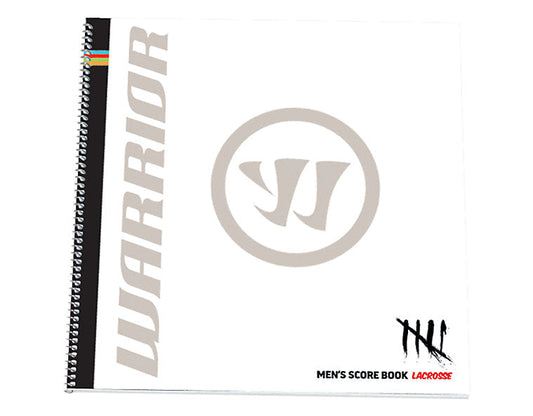 Warrior Men's Lacrosse Scorebook