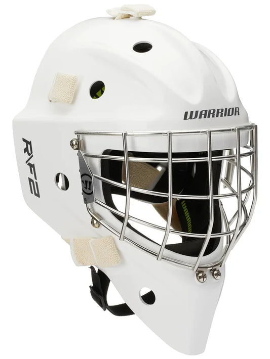 Warrior Ritual R/F2 E+ Goalie Mask - White