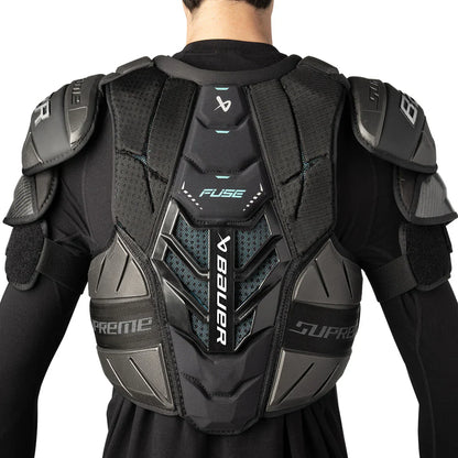 Bauer Supreme Fuse Hockey Shoulder Pad Senior – back view – Sanderson Lacrosse