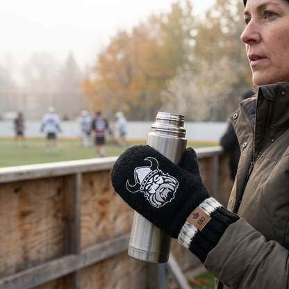 Orangeville Northmen Bardown Mitts – Official Team Mitts – view 5 – Sanderson Lacrosse