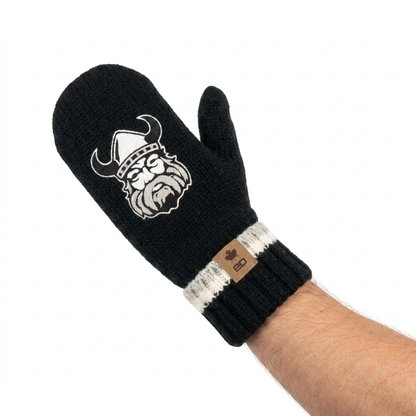 Orangeville Northmen Bardown Mitts – Official Team Mitts – White