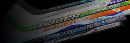 Bauer Mystery Minis 2026 mini hockey sticks – all 8 player designs lineup – Sanderson Lacrosse