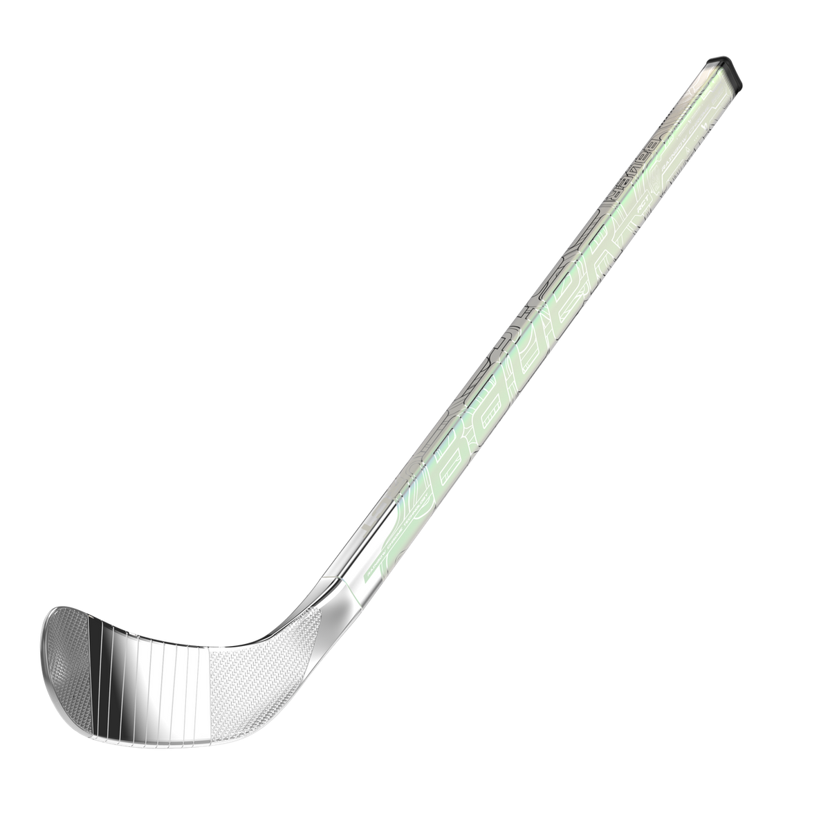 Bauer Mystery Minis 2026 mini hockey stick – BAUER Rainbow Chrome player design – Sanderson Lacrosse