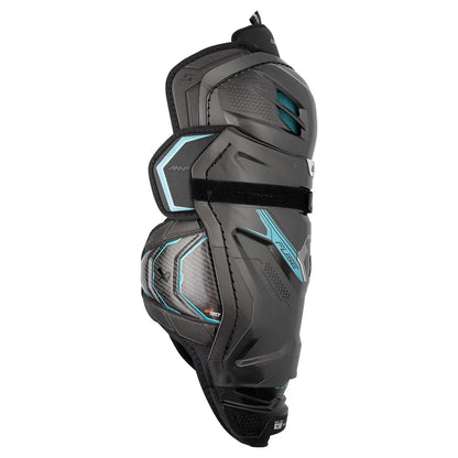 Bauer Supreme Fuse Hockey Shin Guard Intermediate – catalog back view – Sanderson Lacrosse
