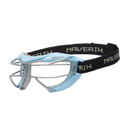 Maverik Era Mini Youth Lacrosse Goggles - Carbon Steel Protective Eyewear for Small Faces