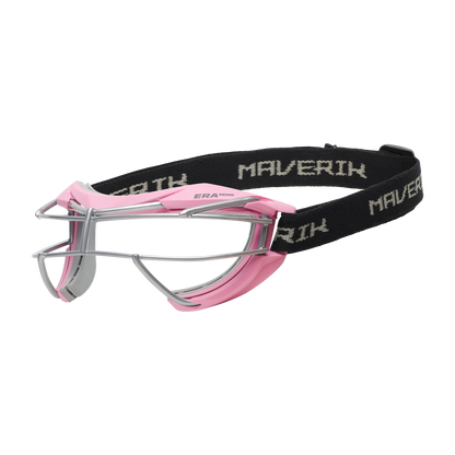 Maverik Era Mini Youth Lacrosse Goggles - Carbon Steel Protective Eyewear for Small Faces