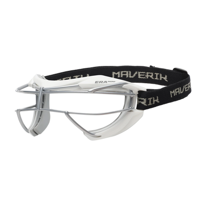 Maverik Era Mini Youth Lacrosse Goggles - Carbon Steel Protective Eyewear for Small Faces