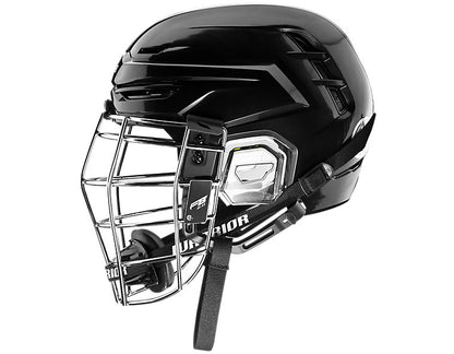 Warrior Alpha One Pro Helmet Combo with Fat Boy 2.0 Lacrosse Cage ￼