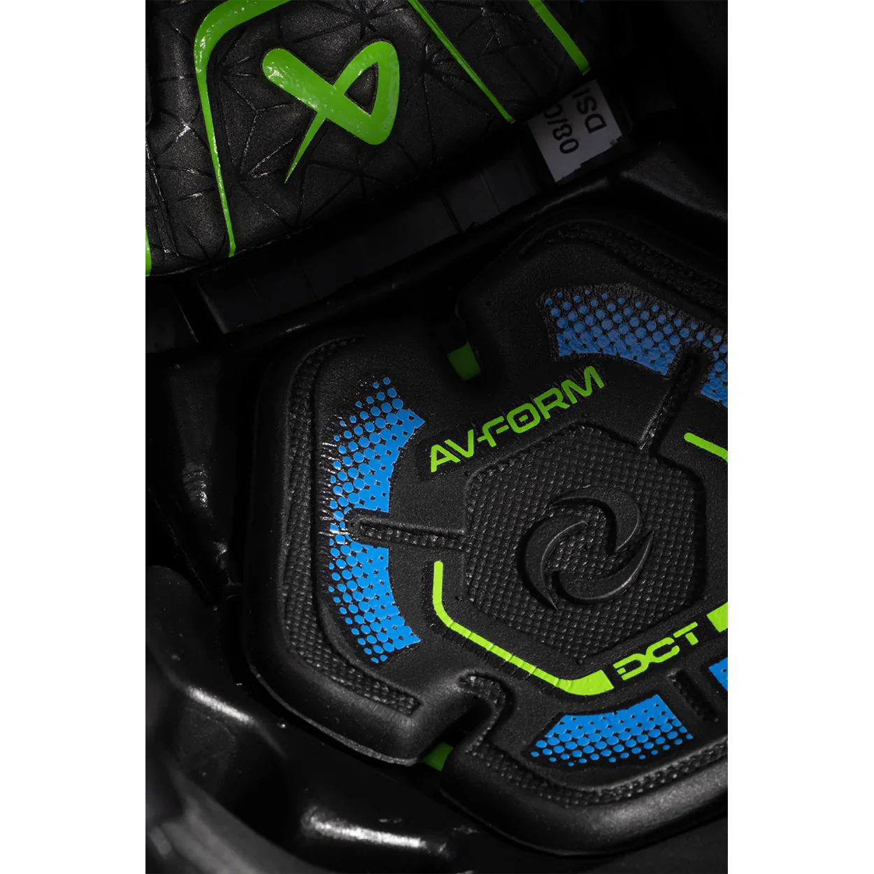 Bauer RE-AKT 155 Hockey Helmet Black – three-quarter view – Sanderson Lacrosse