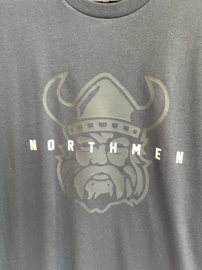 Northmen Lacrosse Under Armour Black on Black Cotton T-shirt
