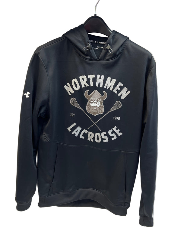 Northmen Lacrosse Under Armour Hoodie Black Shine