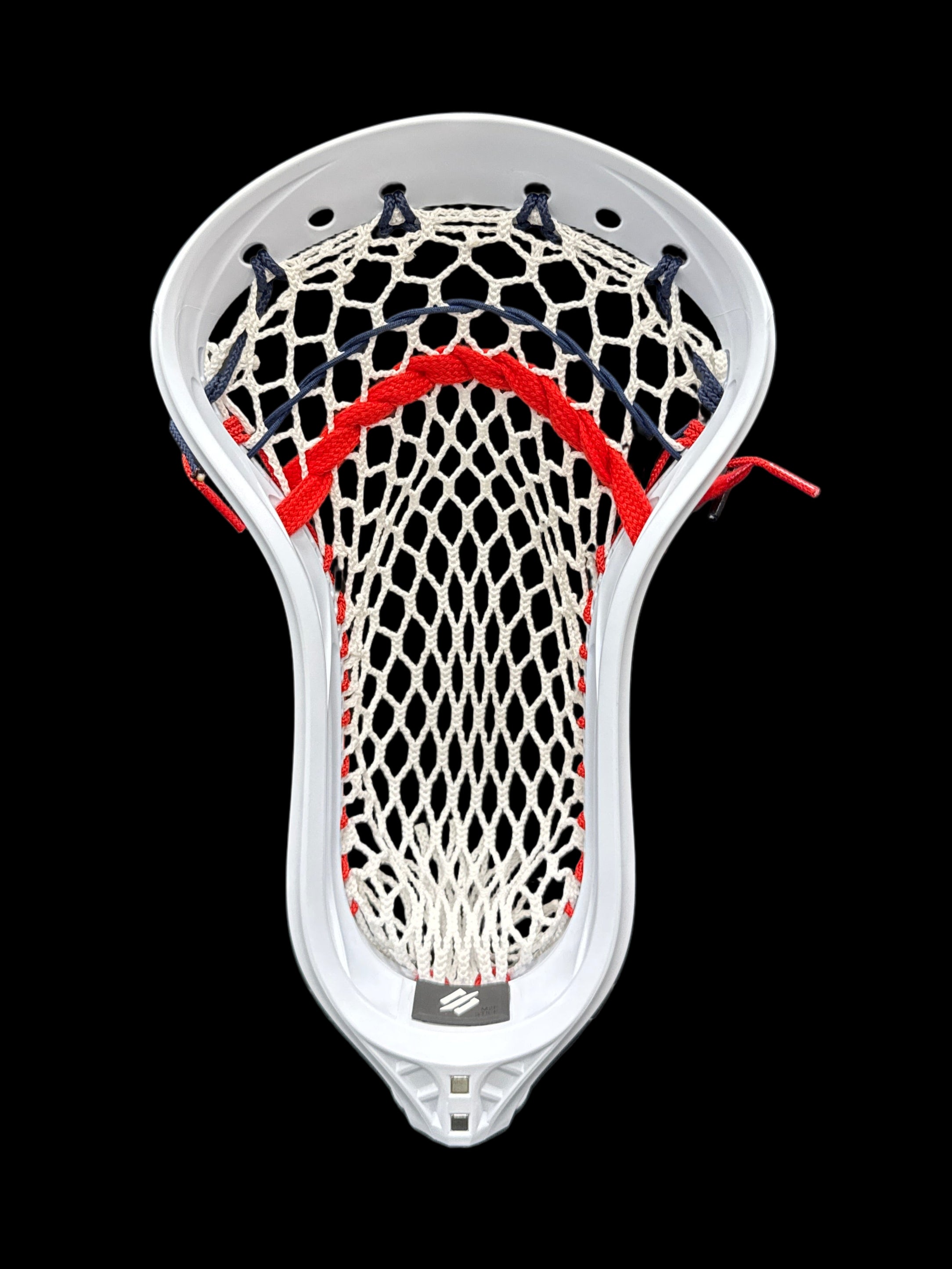 Custom Strung Head - StringKing White | Sanderson Lacrosse