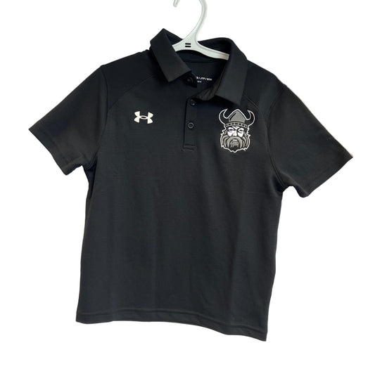 Northmen Lacrosse Golf Shirt Black - Youth