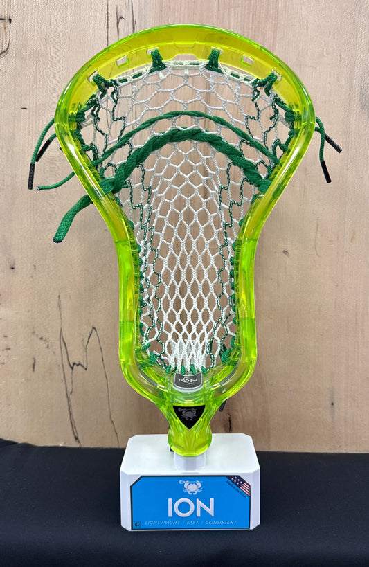 Custom Strung  Head - ECD ION Lime with Green