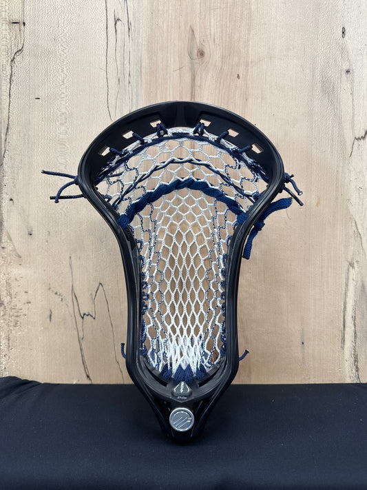 Custom Strung Head - Maverik Kinetik 3 Black with Blue