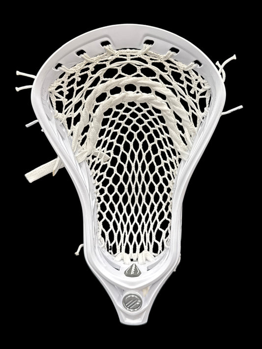 Custom Strung Head - Mavrick Tank White