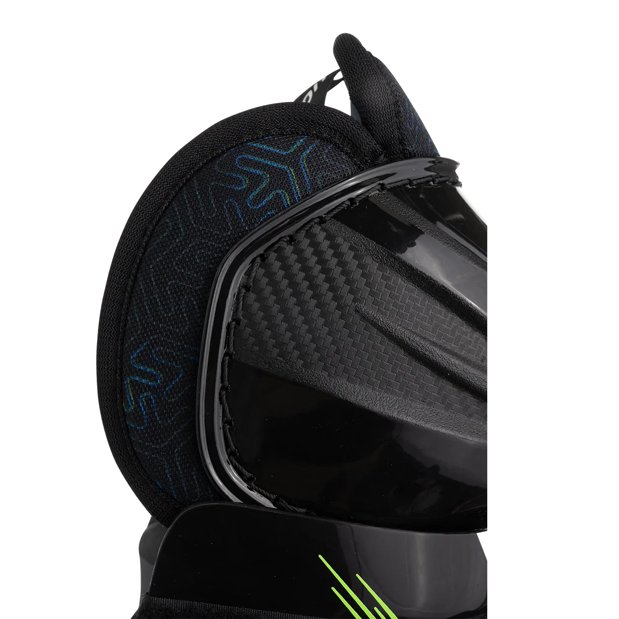 Bauer X Hockey Shin Guard Youth – knee cap detail – Sanderson Lacrosse