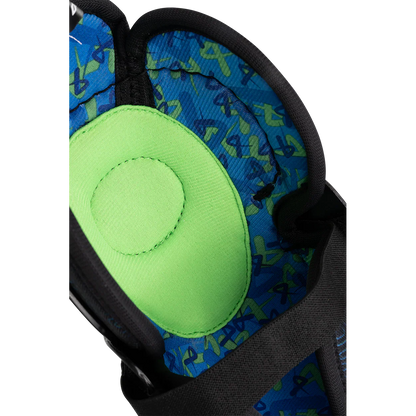 Bauer X Hockey Shin Guard Youth – interior liner detail – Sanderson Lacrosse