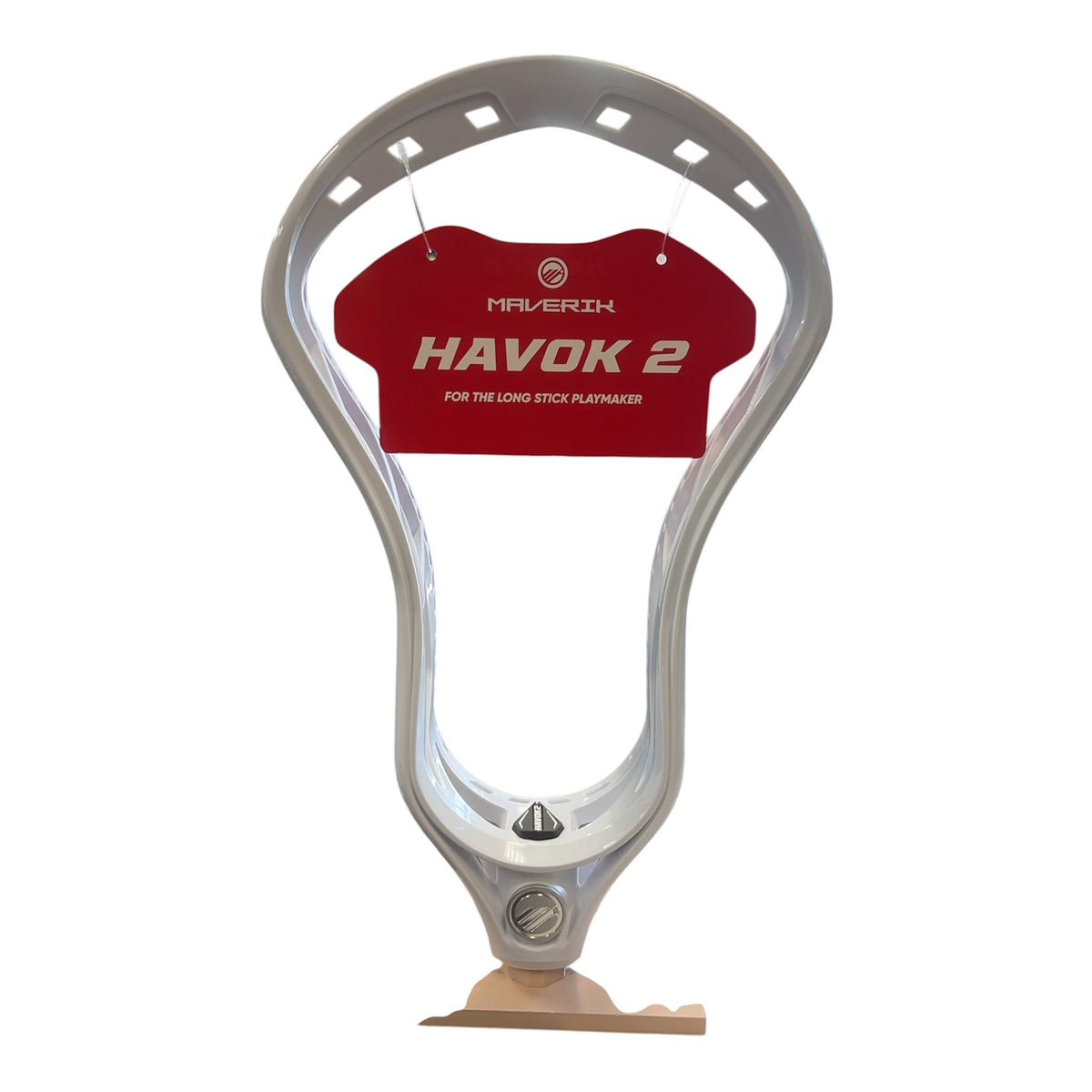 Maverik Havok 2 white unstrung lacrosse head