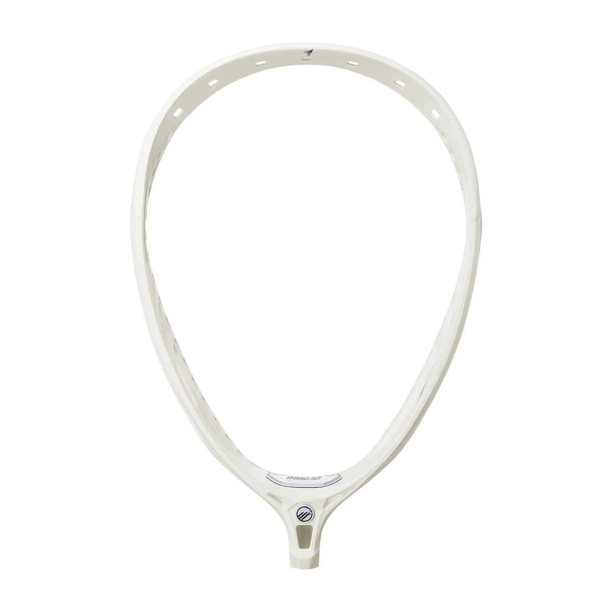 Maverik KREASE Degree goalie lacrosse head in Natural - front view