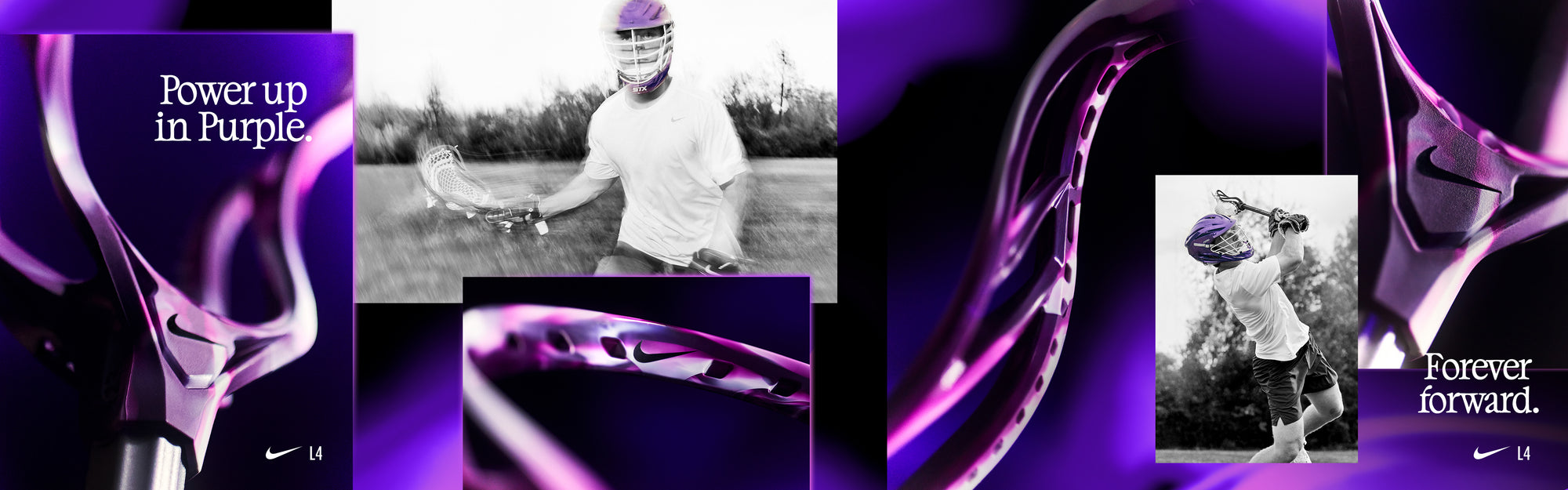 Limited edition purple marble