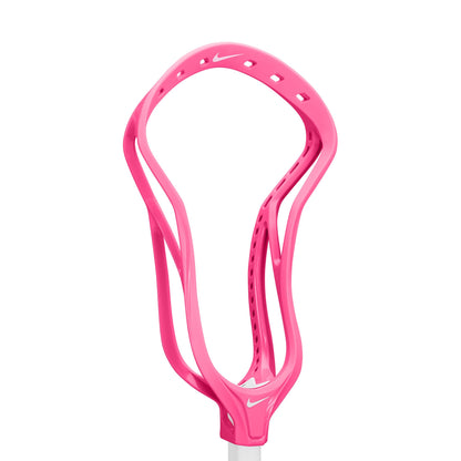 Nike Surge Elite lacrosse head, unstrung, limited edition Pink, three-quarter view