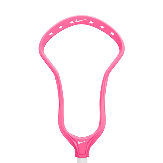 Nike Surge Elite lacrosse head, unstrung, limited edition Pink, front view