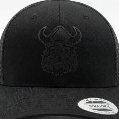 Northmen black on black and grey on grey  hat SnapBack