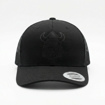 Northmen black on black and grey on grey  hat SnapBack