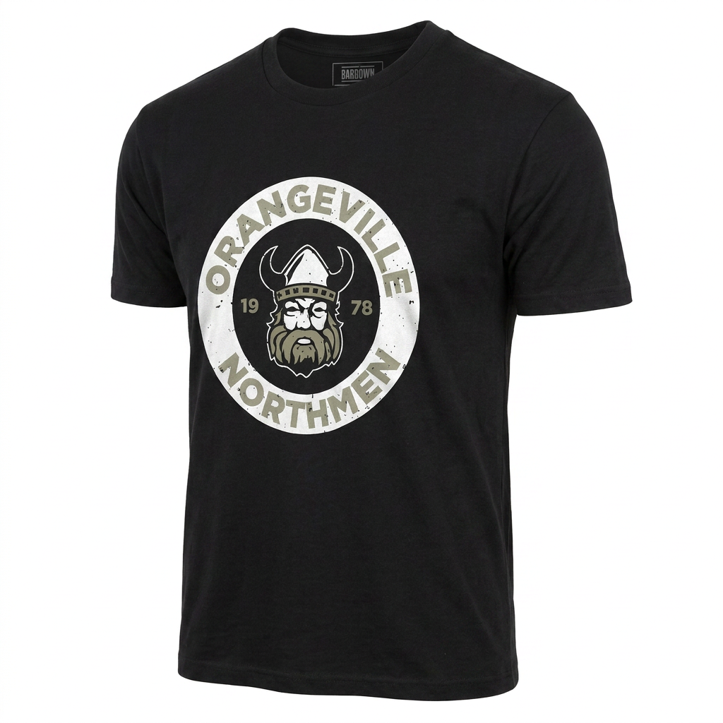 Northmen Lacrosse Bardown Cotton T-shirt - Youth – three-quarter left view