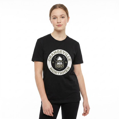 Northmen Lacrosse Bardown Cotton T-shirt - Youth – White – view 4