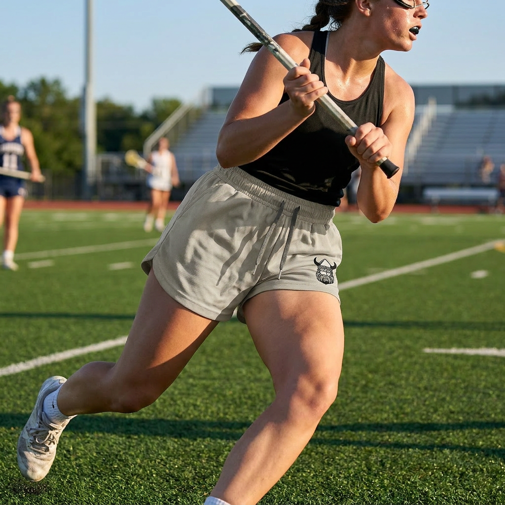 Northmen Lacrosse Bardown Loose Shorts – Women's – view 8 – Sanderson Lacrosse