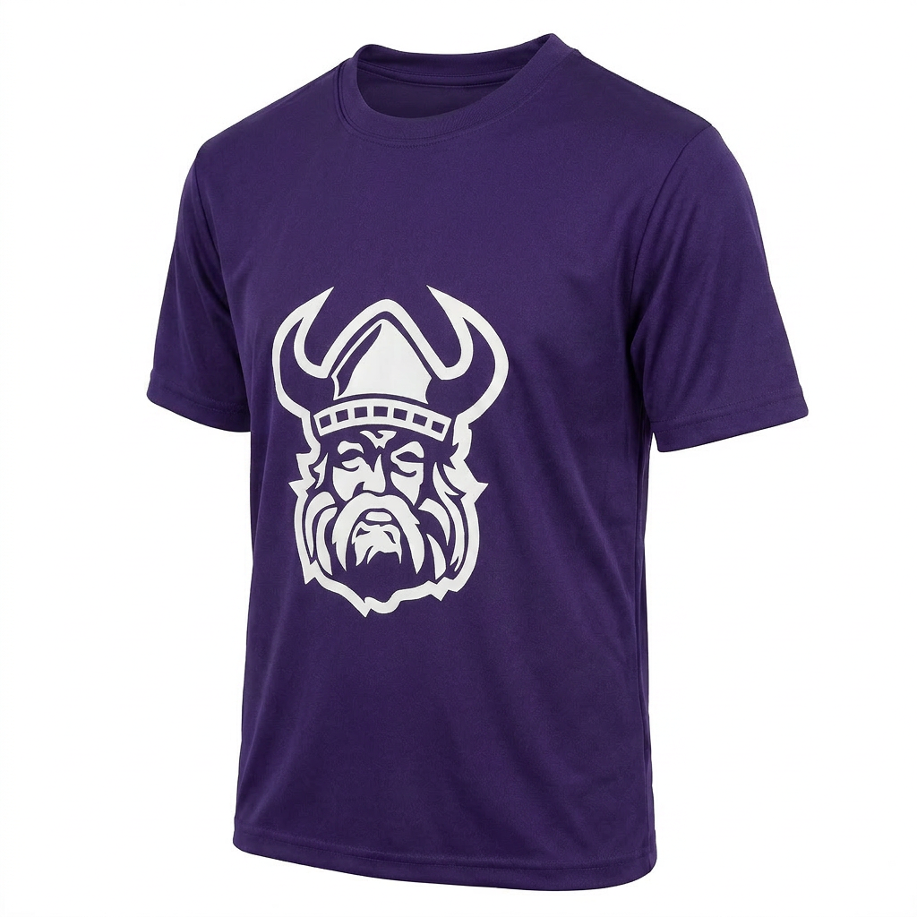 Northmen Lacrosse Girls Sports T-Shirt – Youth – back view – Sanderson Lacrosse