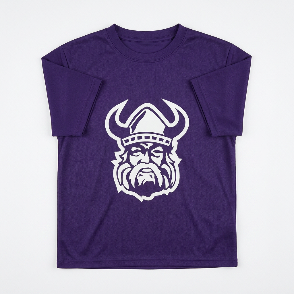 Northmen Lacrosse Girls Sports T-Shirt – Youth – side view – Sanderson Lacrosse