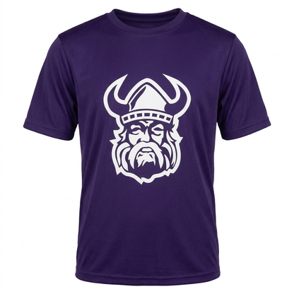 Northmen Lacrosse Girls Sports T-Shirt – Youth – front view – Sanderson Lacrosse