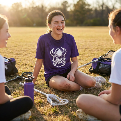 Northmen Lacrosse Girls Sports T-Shirt – Youth – view 18 – Sanderson Lacrosse