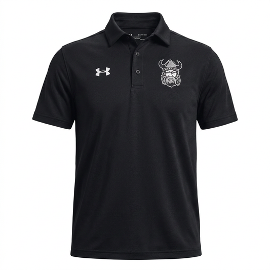 Northmen Lacrosse Golf Shirt Black - Youth