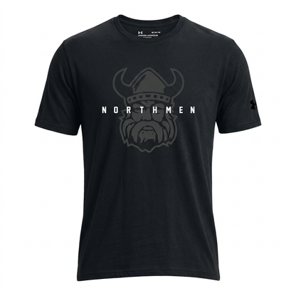 Northmen Lacrosse Under Armour Cotton T-Shirt – Youth – front view – Sanderson Lacrosse