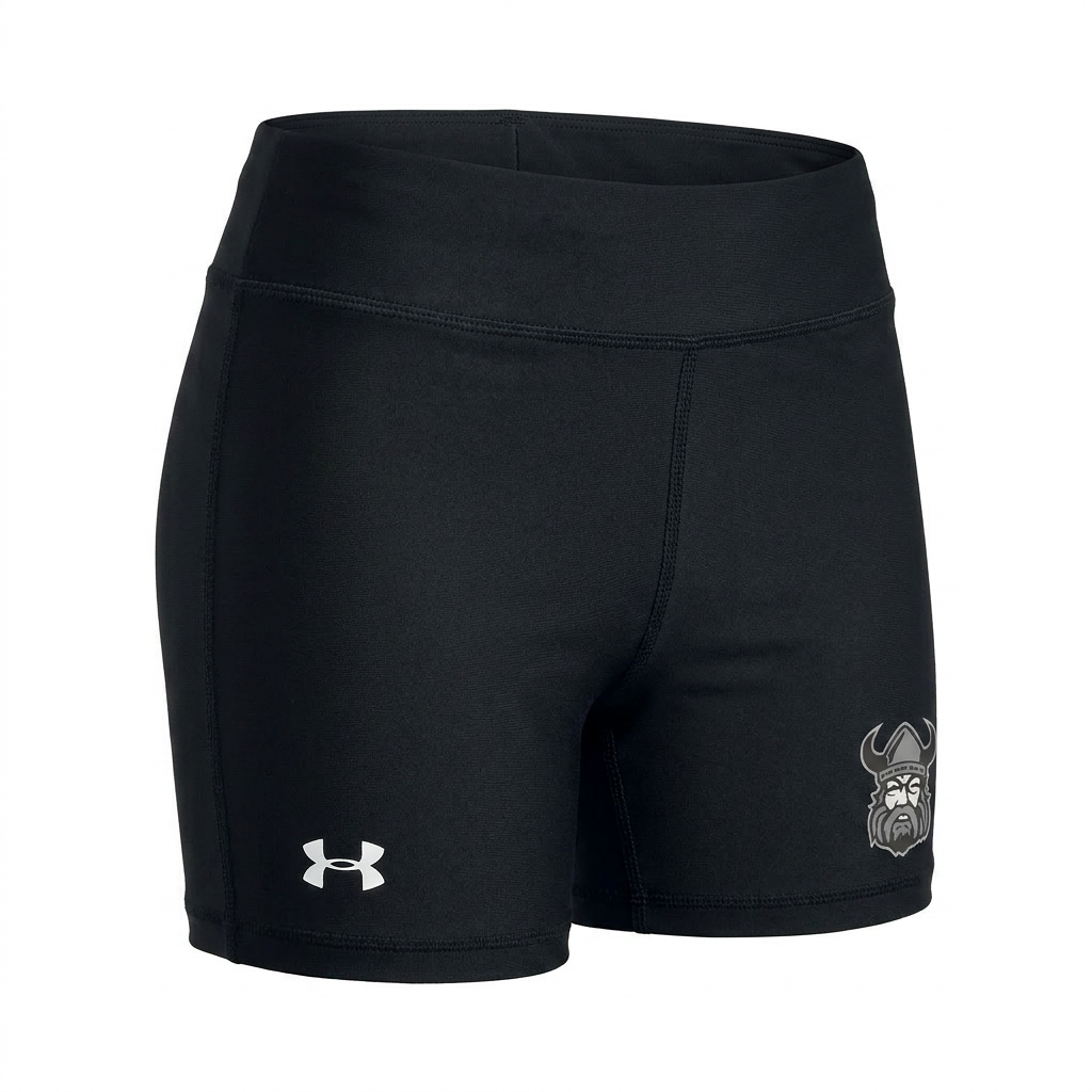Northmen Lacrosse Under Armour Mid-rise Bike Shorts – Youth – side view – Sanderson Lacrosse