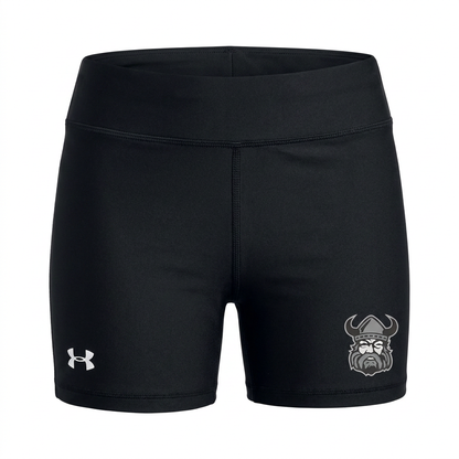 Northmen Lacrosse Under Armour Mid-rise Bike Shorts – Youth – detail view – Sanderson Lacrosse