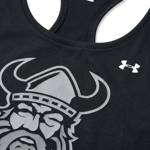 Northmen Lacrosse Viking Logo Women's Racerback Tank – Under Armour – top view