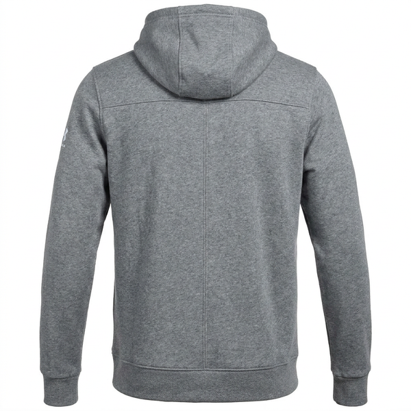 Orangeville Northmen Under Armour Full-Zip Hoodie – Grey – Embroidered Crest – back view