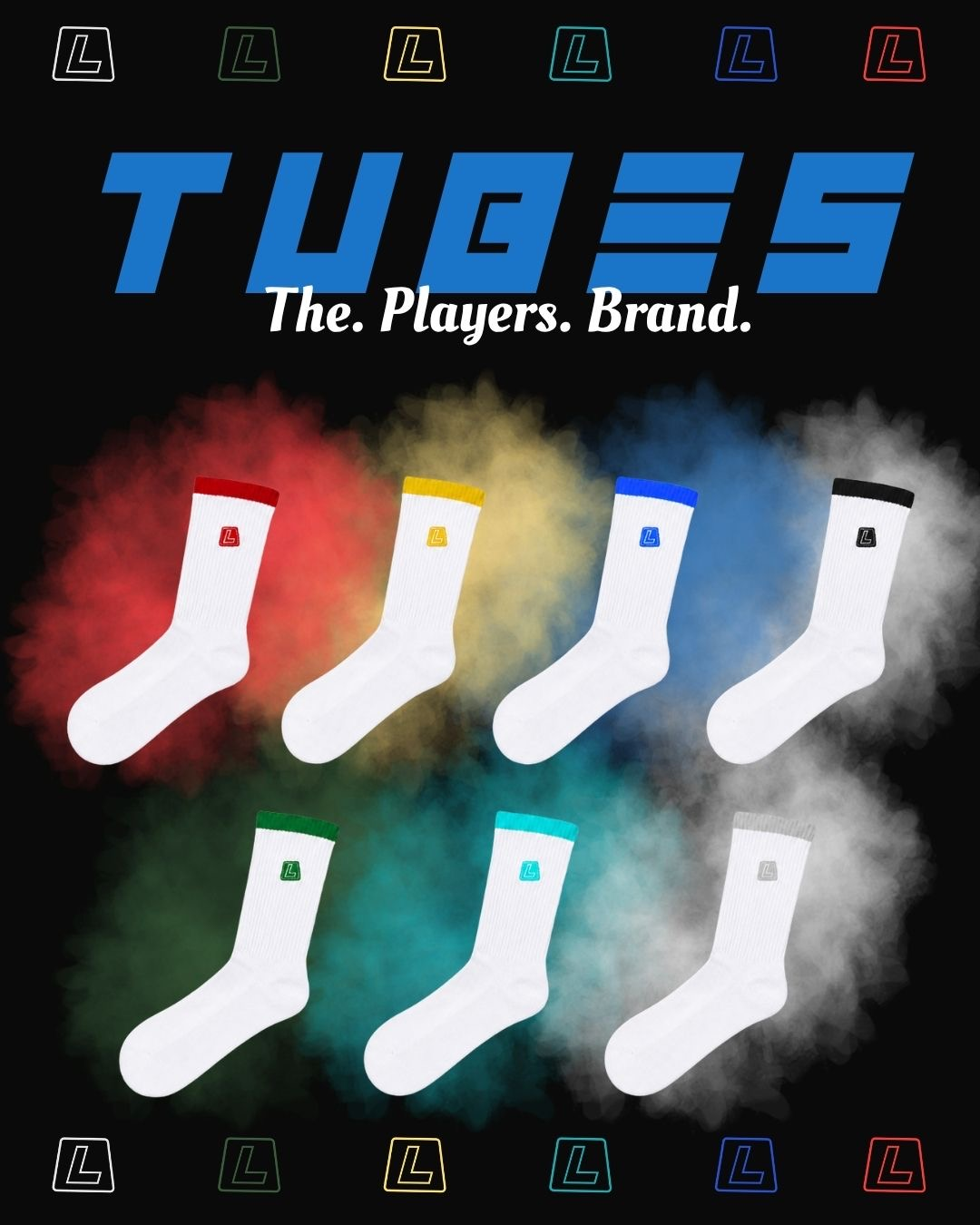 Loading Tubes socks colour lineup