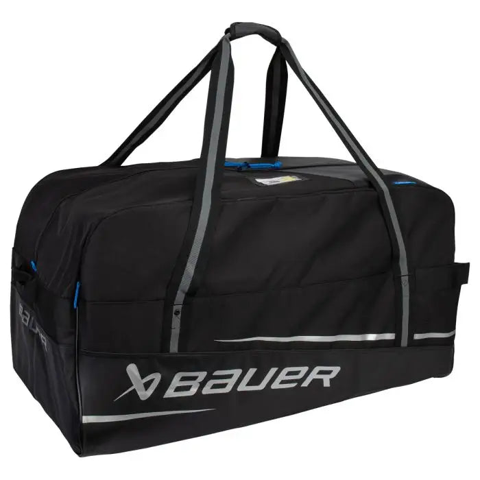 Bauer Premium Hockey Carry Bag Senior Black – three-quarter front view – Sanderson Lacrosse