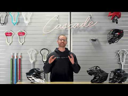 Cascade Z Lacrosse Helmet – FlipTek Flip-Up Facemask