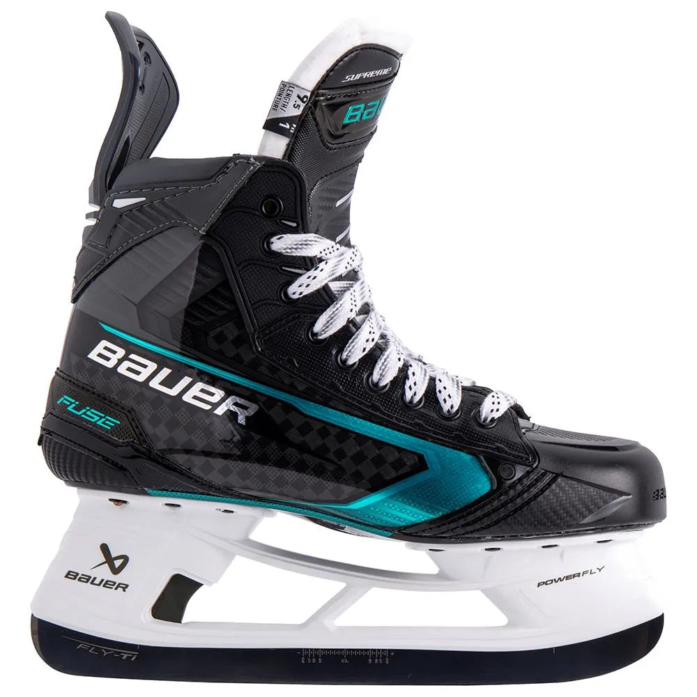 Bauer Supreme Fuse Hockey Skate Senior – inner side profile view – Sanderson Lacrosse