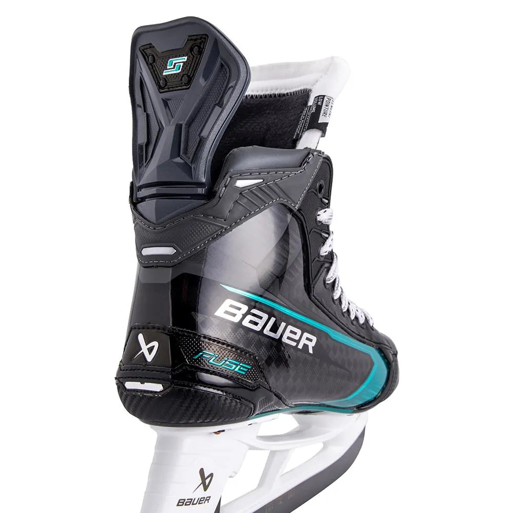 Bauer Supreme Fuse Hockey Skate Senior – Fuse Powercoil tongue detail – Sanderson Lacrosse
