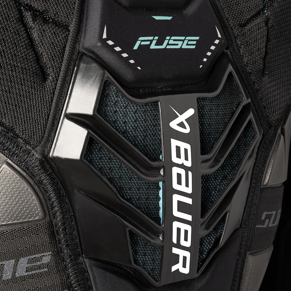 Bauer Supreme Fuse Hockey Shoulder Pad Senior – Vent-SHIELD spine detail – Sanderson Lacrosse